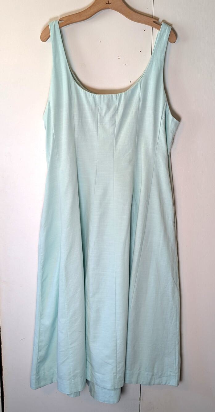 A New Day Mint Green Midi Dress Size 20